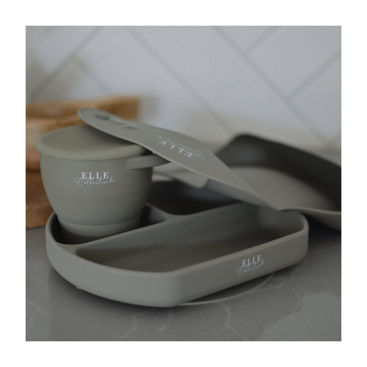 Elle Collective | Silicone Scoop Bib