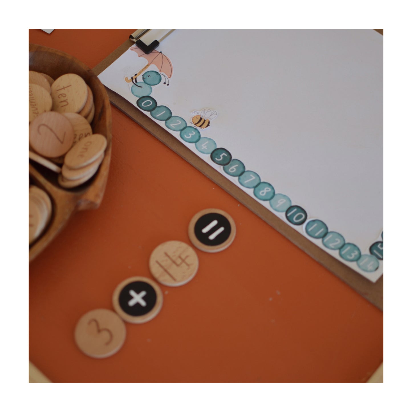 Buildable Number Line 0-100 (Digital Download)