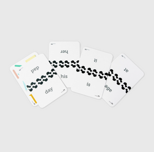 First Reading & Writing Word Flash Cards