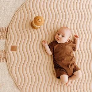 Baby Play Mat | Natural Linen