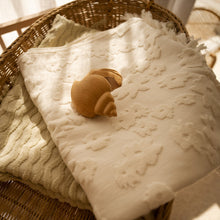 Baby Hooded Towel - Milk Petal