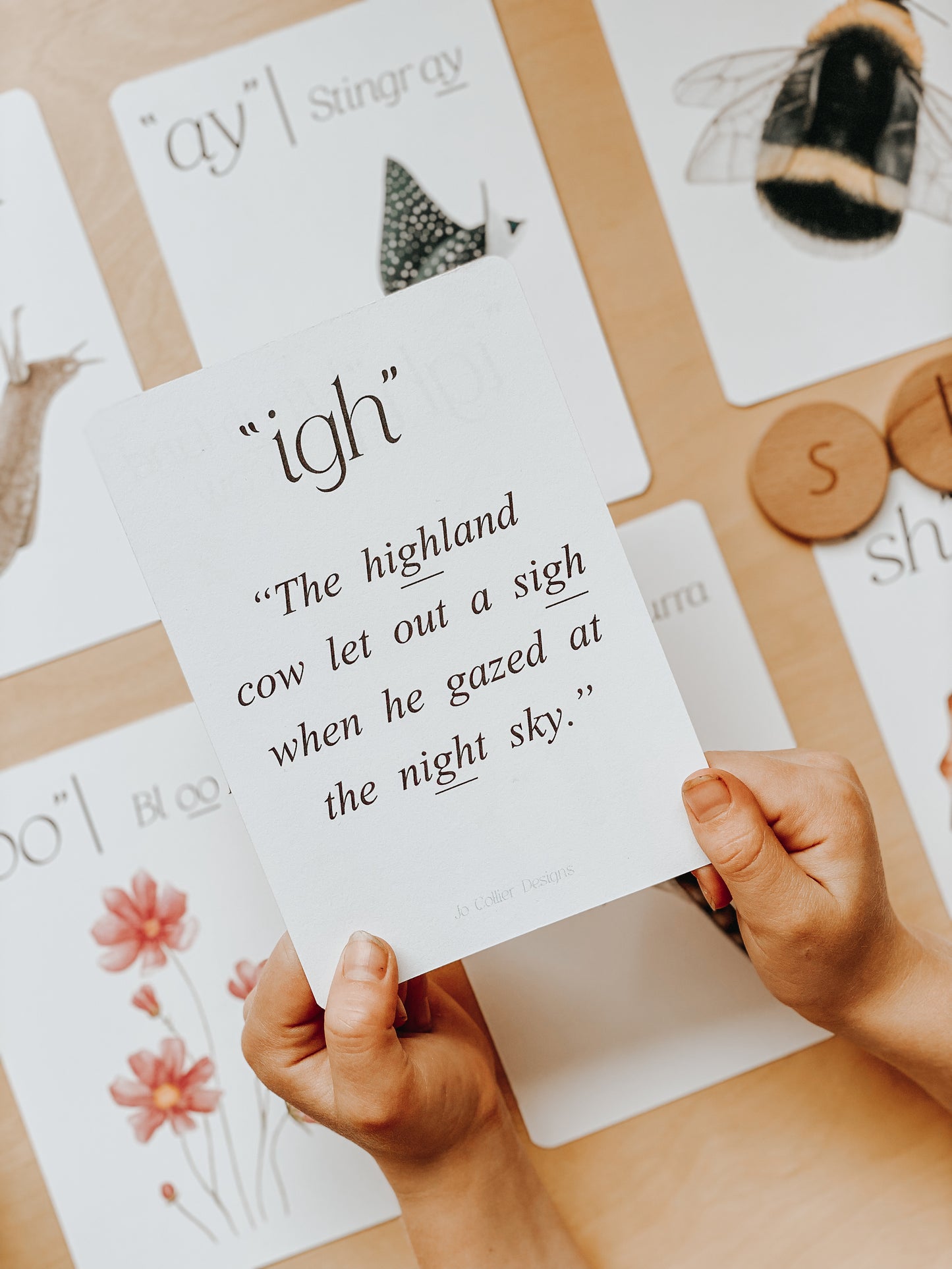 Jo Collier Designs | Around the World Phonics and Sounds Flash Cards