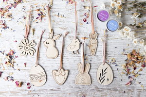 DIY Wooden Easter Decorations