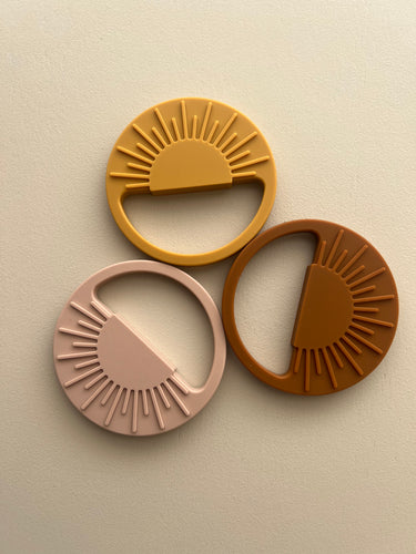 Silicone Sun Teether (various colours)