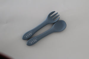 Silicone Spoon & Fork Set