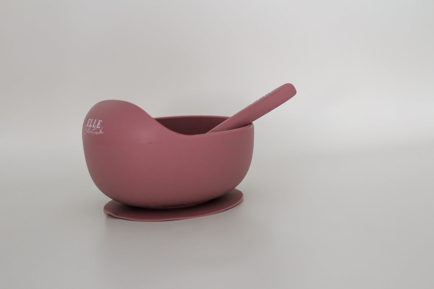 Elle Collective | Silicone Suction Bowl With Spoon