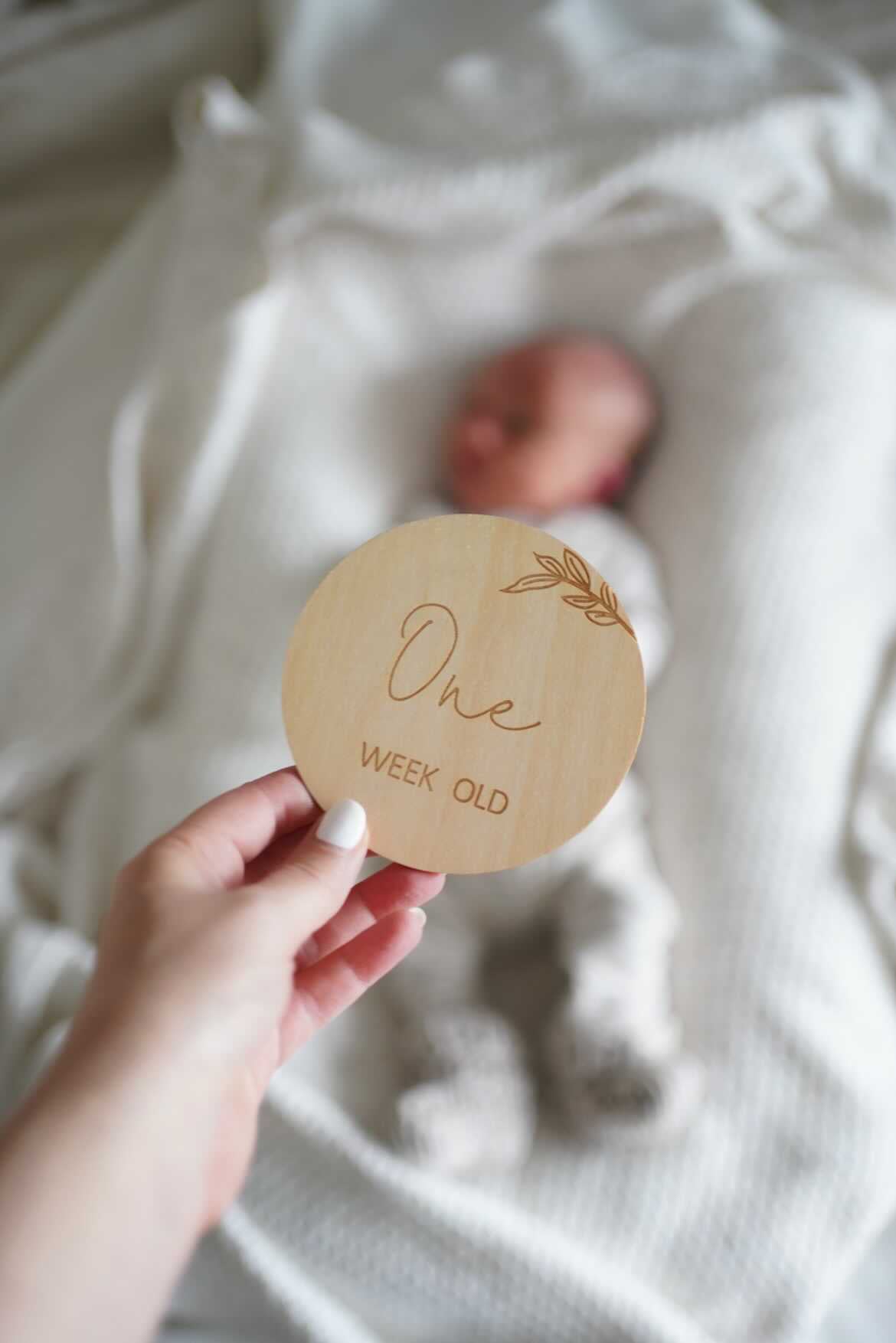 Elle Collective | Baby Milestone Plaques - 9 piece set