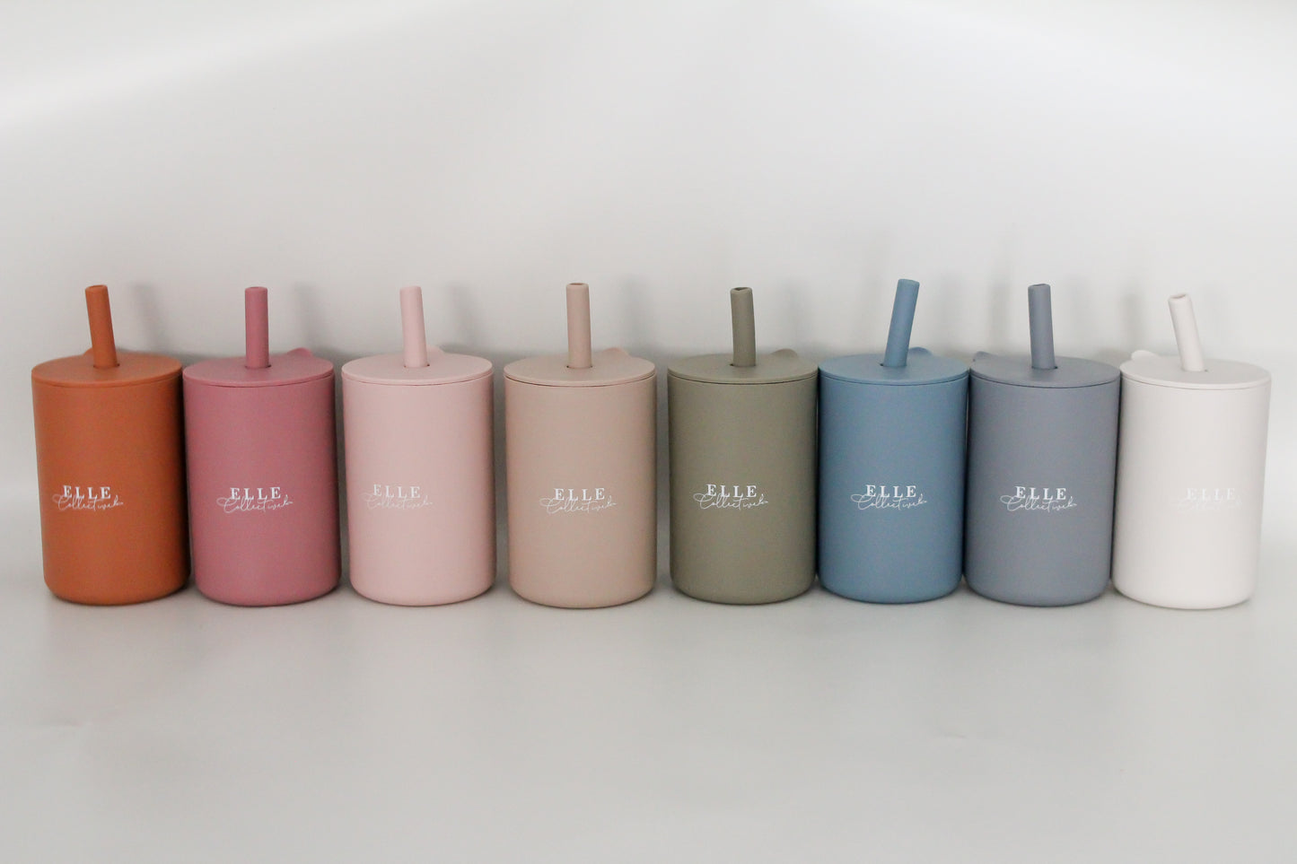 Elle Collective | Silicone Cup With Straw