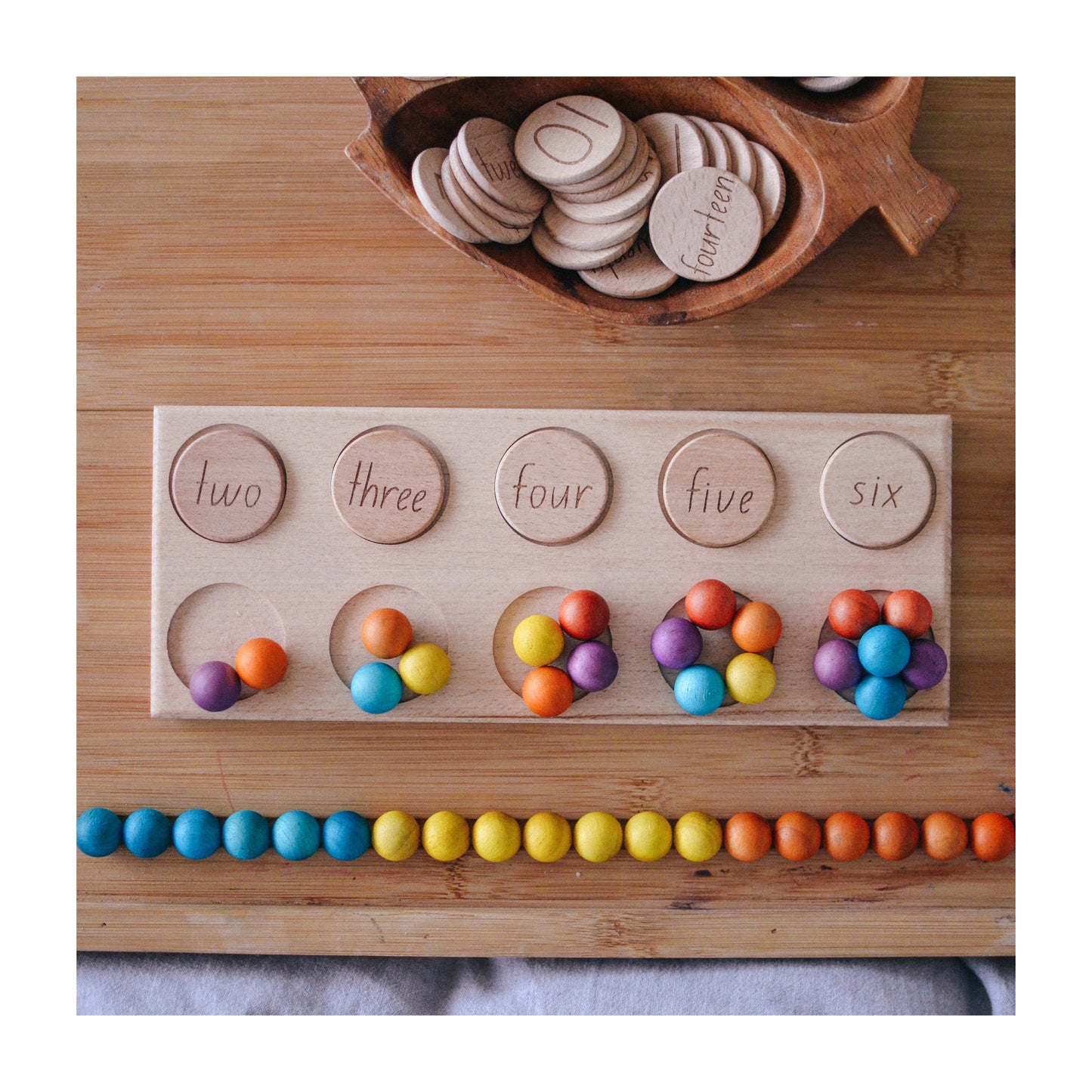 Elle Collective | Wooden NumberDots™