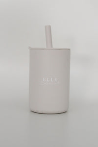 Silicone Cup With Straw